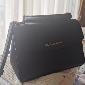 Ava Extra-Small Saffiano Leather Crossbody